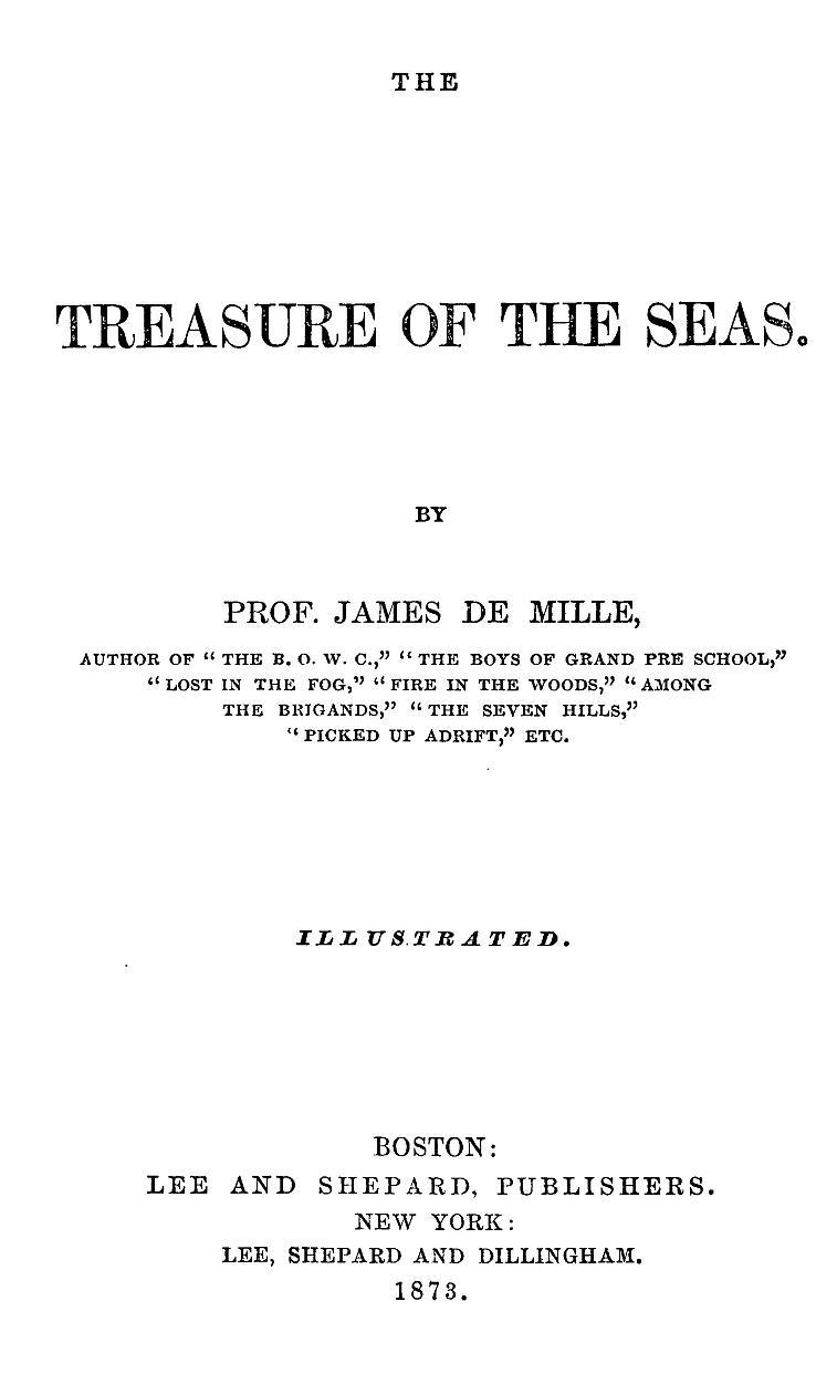 Treasure of the Seas Illustrated Treasure of the Seas Illustrated