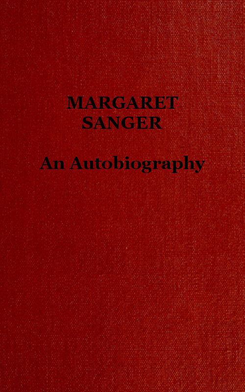Margaret Sanger: bir otobiyografi