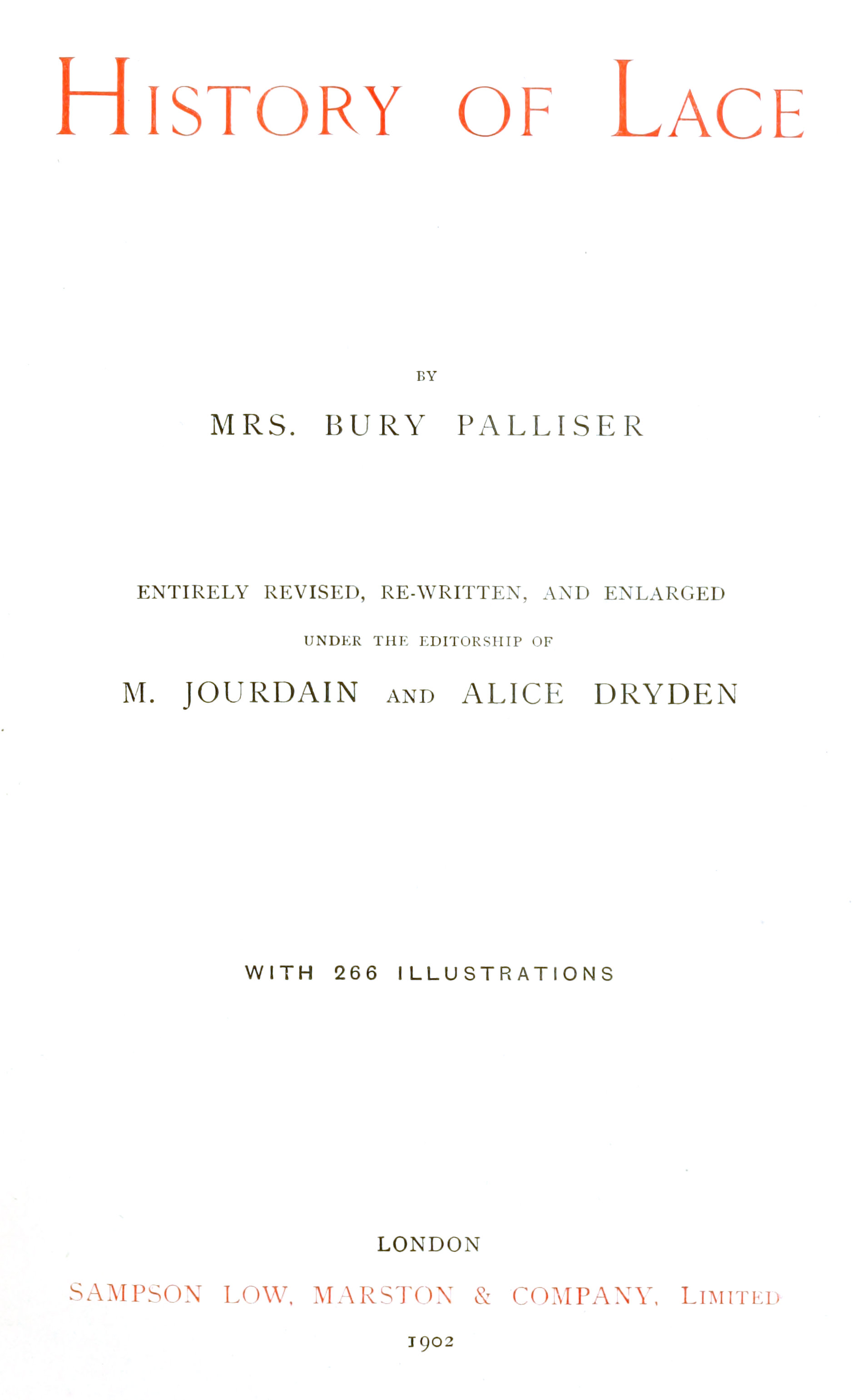 History of Lace