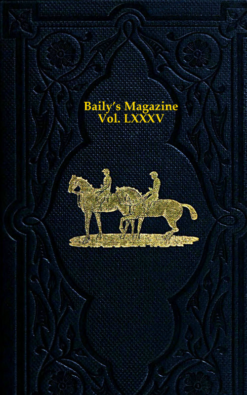 Baily's Magazine of Sports and Pastimes, Volume 85
January to June, 1906
