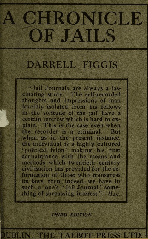 A Chronicle of Jails A Chronicle of Jails