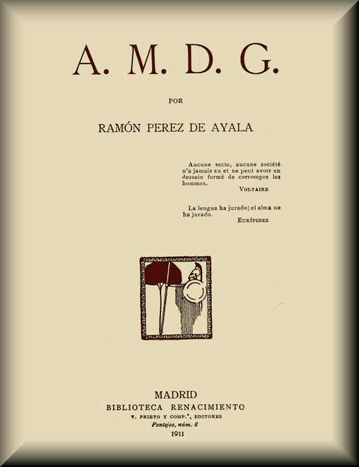 A.M.D.G. A.M.D.G.
