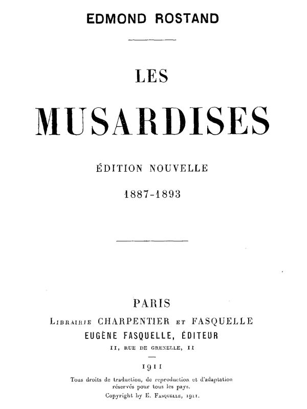 Les Musardises Les Musardises