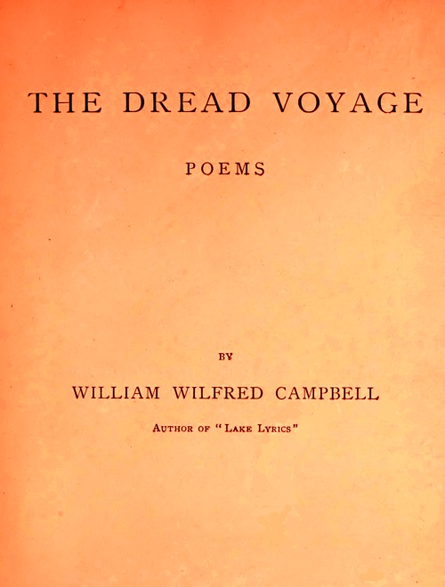 The Dread Voyage: Poems The Dread Voyage: Poems