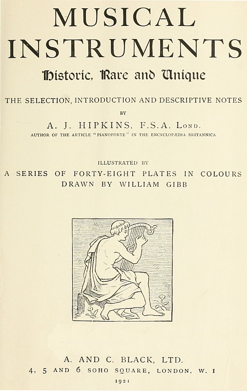 Musical Instruments, Historic, Rare and Unique