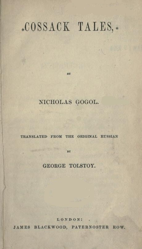 Cossack Tales Cossack Tales