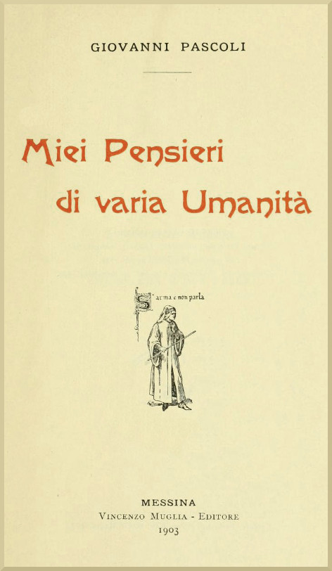 Miei Pensieri di varia Umanità Miei Pensieri di varia Umanità