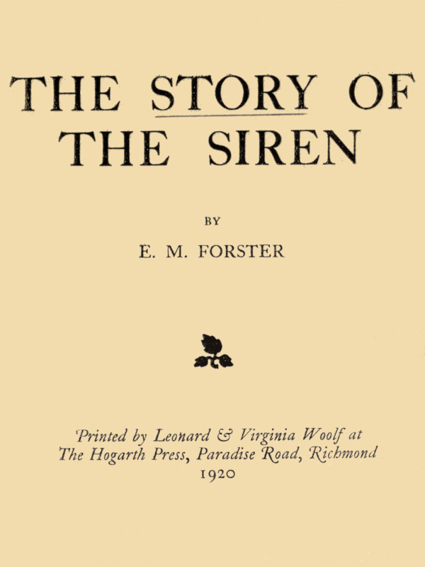 The Story of the Siren The Story of the Siren
