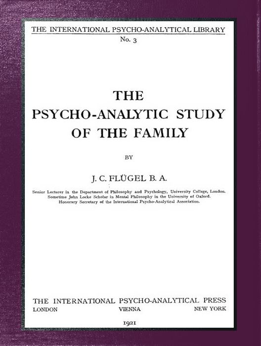 The psycho-analytic study of the family The psycho-analytic study of the family