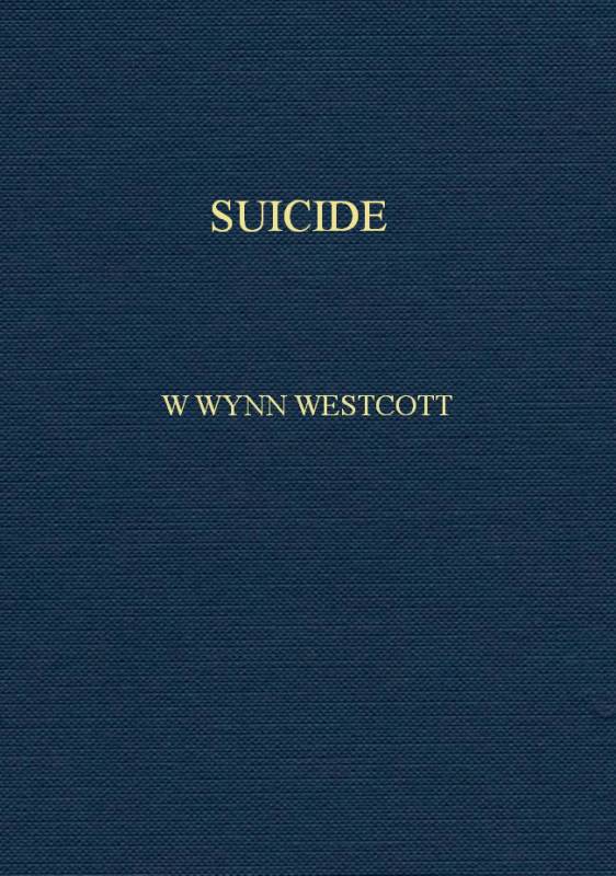 Suicide: Its History, Literature, Jurisprudence, Causation, and Prevention Suicide: Its History, Literature, Jurisprudence, Causation, and Prevention