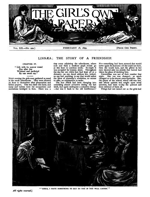 The Girl's Own Paper, Vol. XX. No. 999, February 18, 1899 The Girl's Own Paper, Vol. XX. No. 999, February 18, 1899