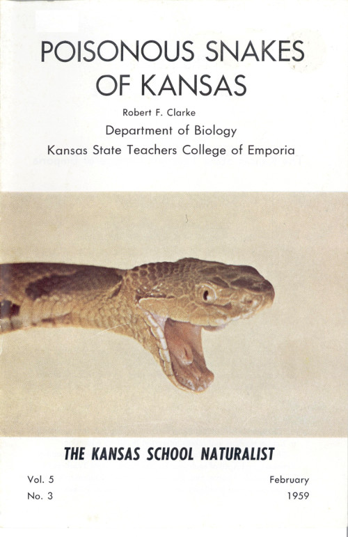 Poisonous Snakes of Kansas Poisonous Snakes of Kansas