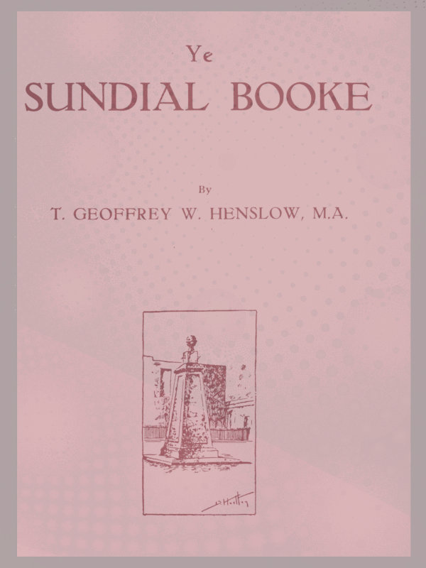 Ye Sundial Booke Ye Sundial Booke
