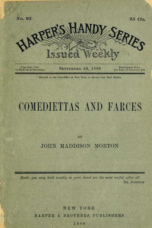 Comediettas and Farces Comediettas and Farces