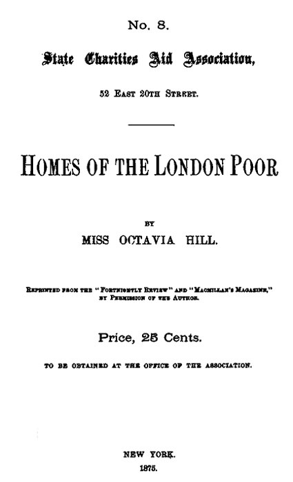 Homes of the London Poor Homes of the London Poor