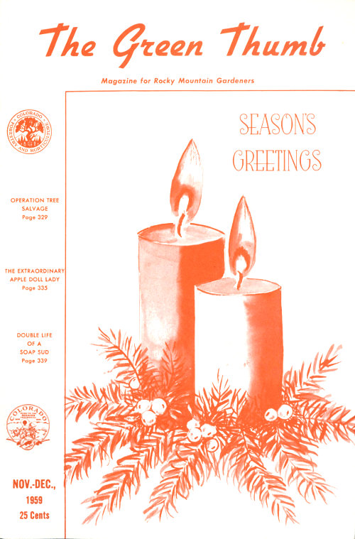 The Green Thumb, Nov.-Dec. 1959, Vol. 16, No. 10