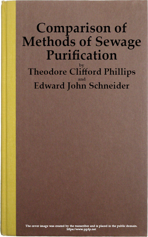 Comparison of Methods of Sewage Purification