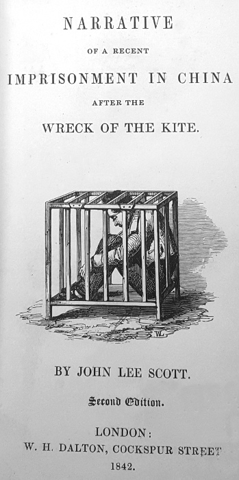 Narrative of a Recent Imprisonment in China after the Wreck of the Kite Narrative of a Recent Imprisonment in China after the Wreck of the Kite