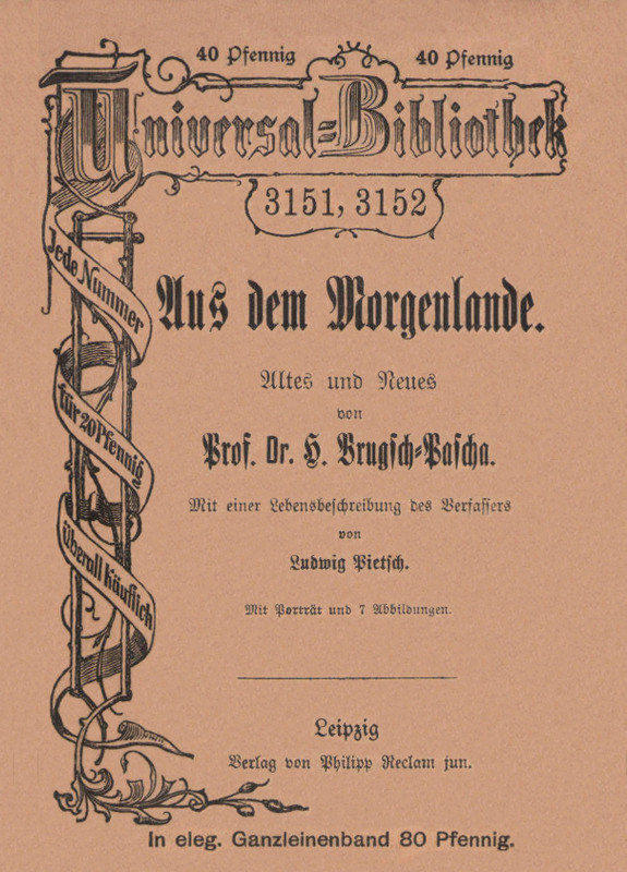 Aus dem Morgenlande: Altes und Neues Aus dem Morgenlande: Altes und Neues
