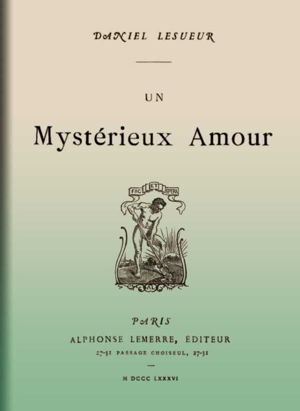 Un mystérieux amour Un mystérieux amour