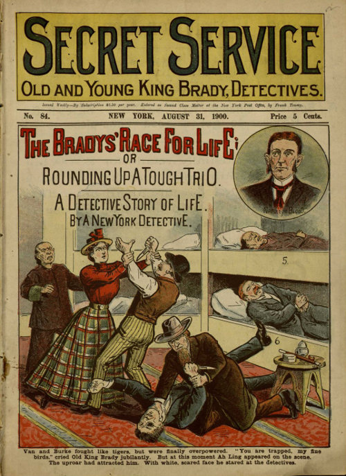 The Bradys' Race for Life; or, Rounding Up a Tough Trio: A Detective Story of Life The Bradys' Race for Life; or, Rounding Up a Tough Trio: A Detective Story of Life