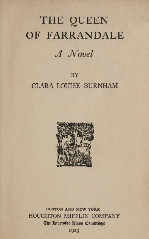 The Queen of Farrandale: A Novel The Queen of Farrandale: A Novel