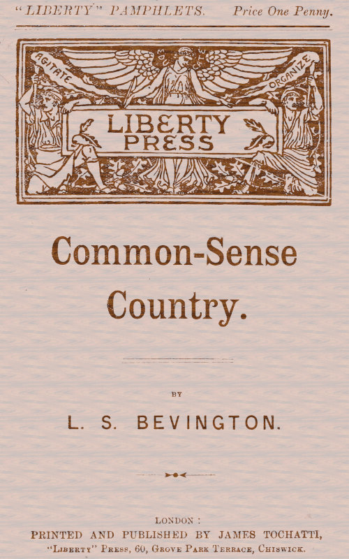Common-Sense Country Common-Sense Country