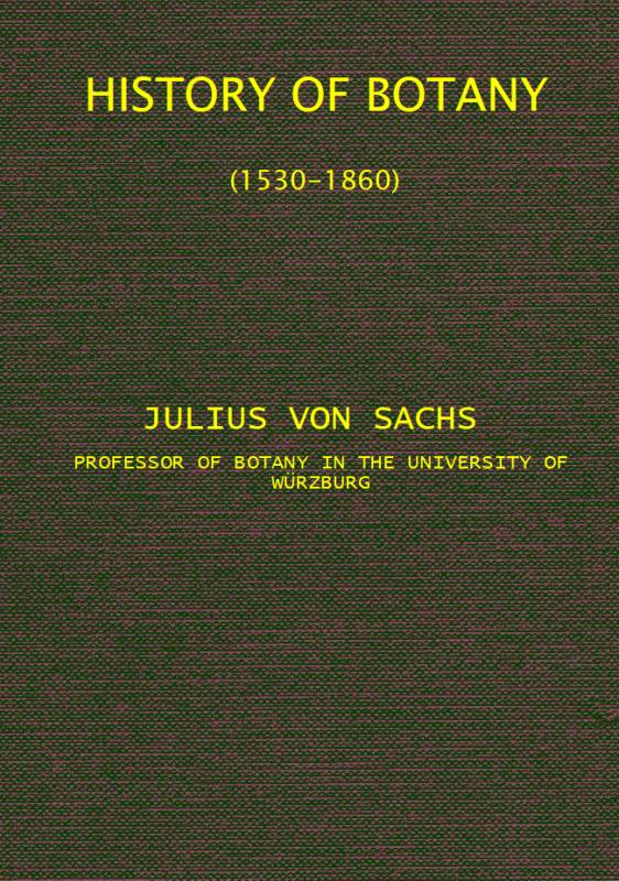 History of Botany (1530-1860) History of Botany (1530-1860)