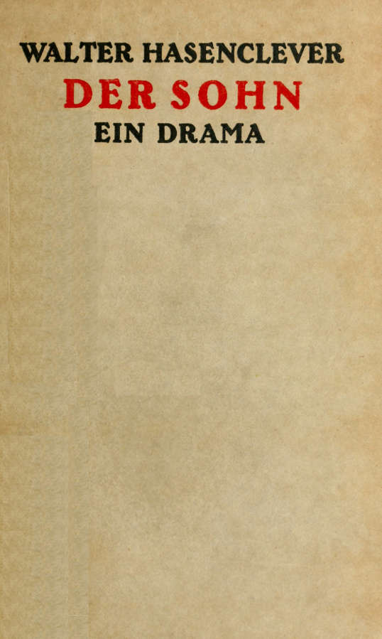Der Sohn: Ein Drama in fünf Akten
