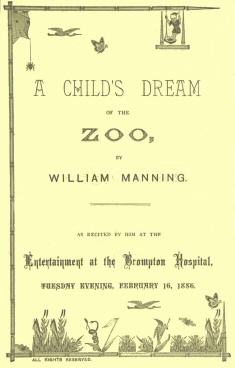 A Child's Dream of the Zoo A Child's Dream of the Zoo