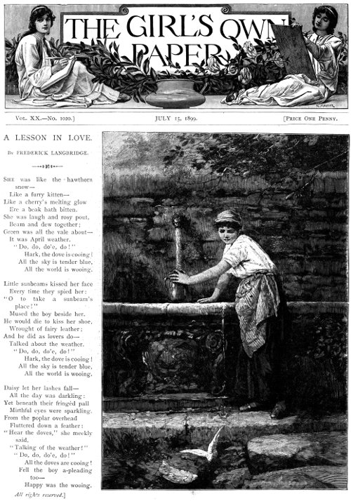 The Girl's Own Paper, Vol. XX, No. 1020, July 15, 1899 The Girl's Own Paper, Vol. XX, No. 1020, July 15, 1899