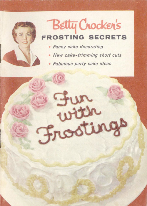 Betty Crocker's Frosting Secrets
Fancy Cake Decorating; New Cake-trimming Short Cuts; Fabulous Party Cake Ideas; Fun With Frostings