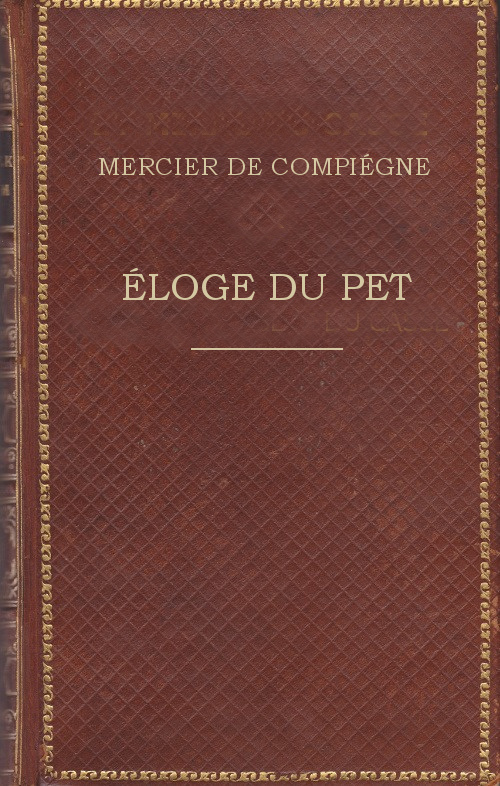 Éloge du pet Éloge du pet