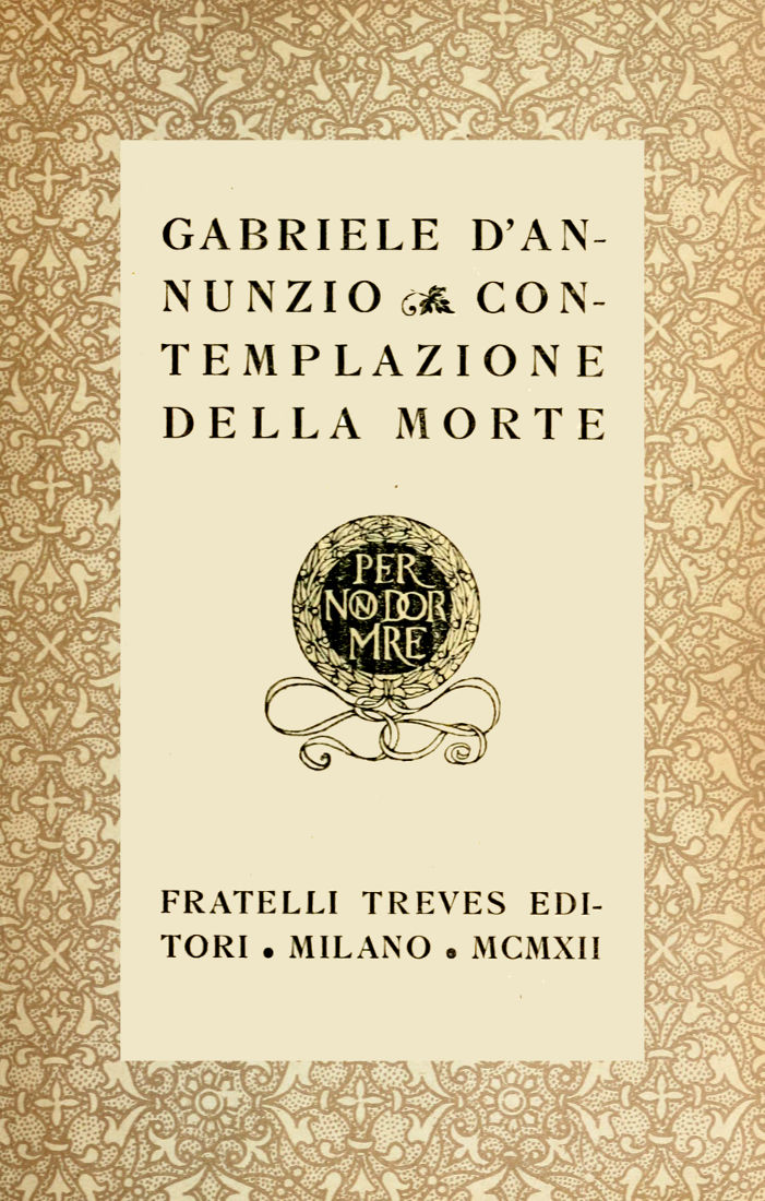 Contemplazione della morte