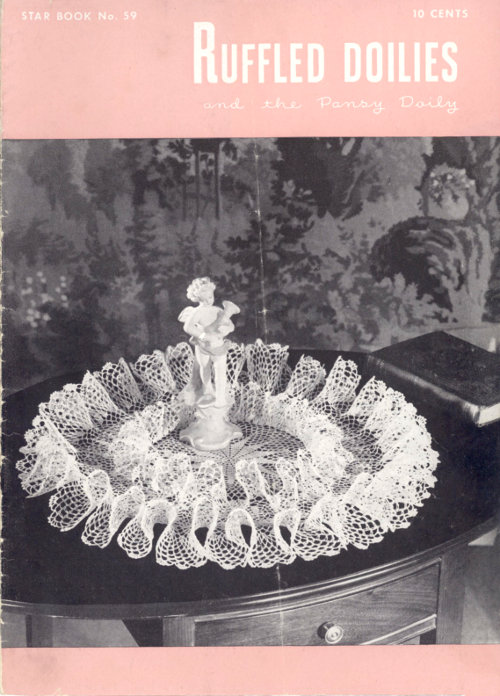 Ruffled Doilies and the Pansy Doily Ruffled Doilies and the Pansy Doily