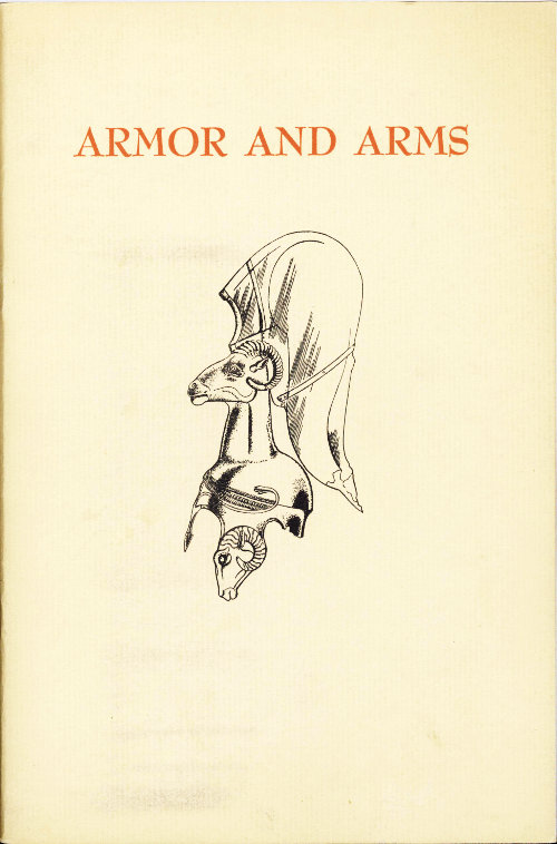 Armor and Arms
An elementary handbook and guide to the collection in the City Art Museum of St. Louis, Missouri, U.S.A.