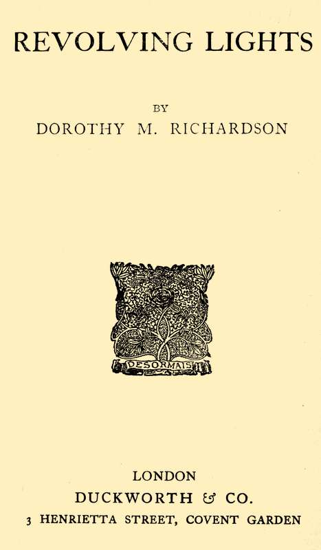 Revolving Lights: Pilgrimage, Volume 7 Revolving Lights: Pilgrimage, Volume 7