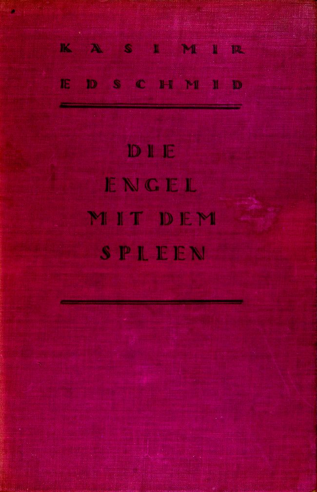 Die Engel mit dem Spleen