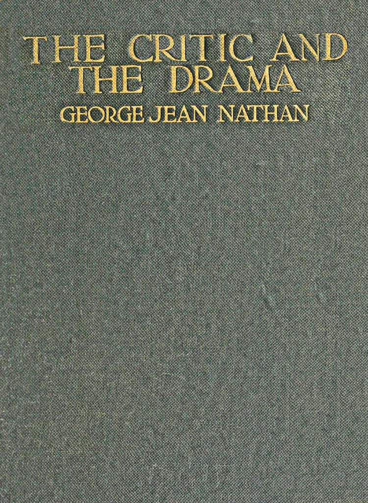 The Critic and the Drama