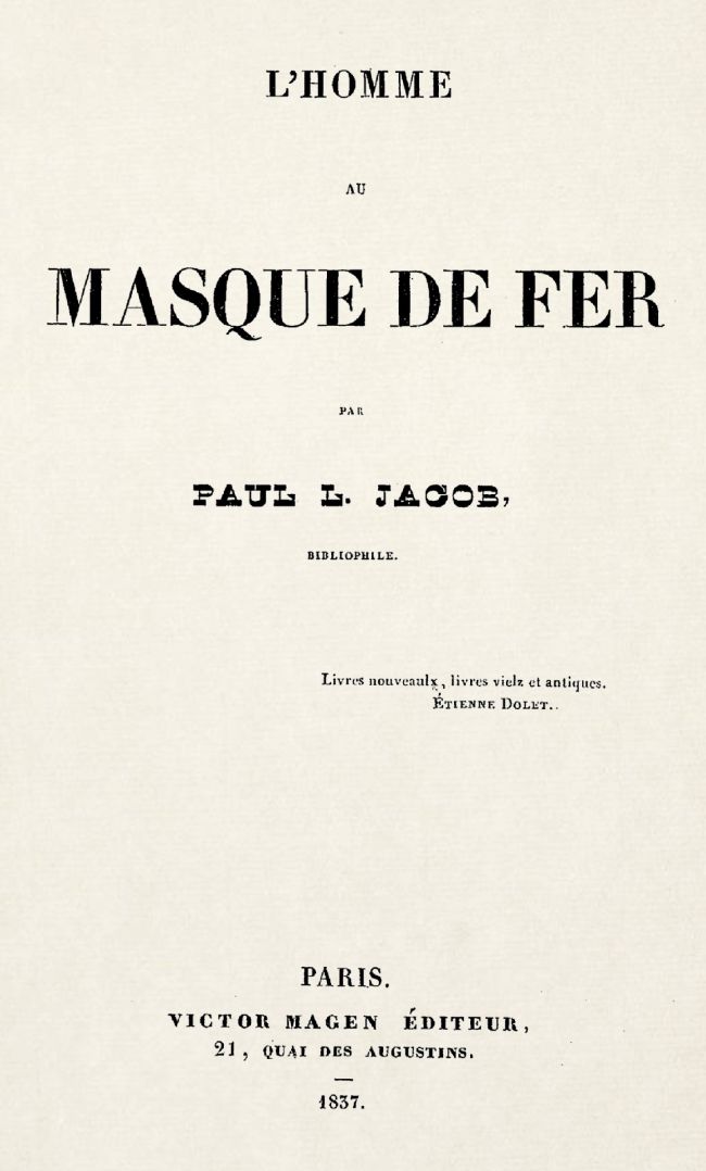 Demir Maskeli Adam