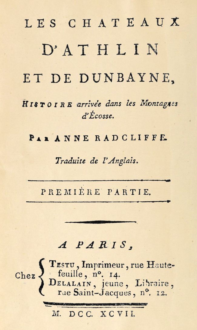 Les châteaux d'Athlin et de Dunbayne (1/2), Histoire arrivée dans les Montagnes d'Écosse.