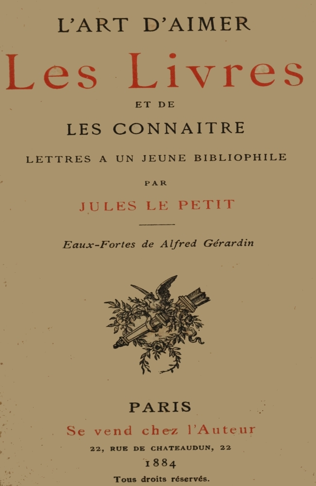 L'art d'aimer les livres et de les connaître: lettres à un jeune bibliophile L'art d'aimer les livres et de les connaître: lettres à un jeune bibliophile