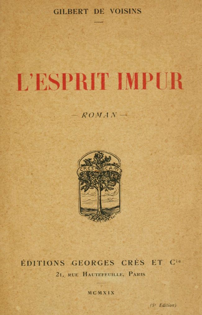L'esprit impur: roman L'esprit impur: roman