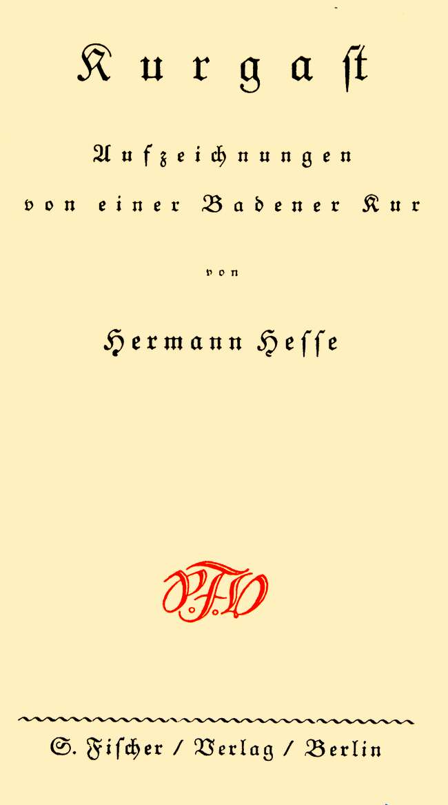 Kurgast: Aufzeichnungen von einer Badener Kur Kurgast: Aufzeichnungen von einer Badener Kur