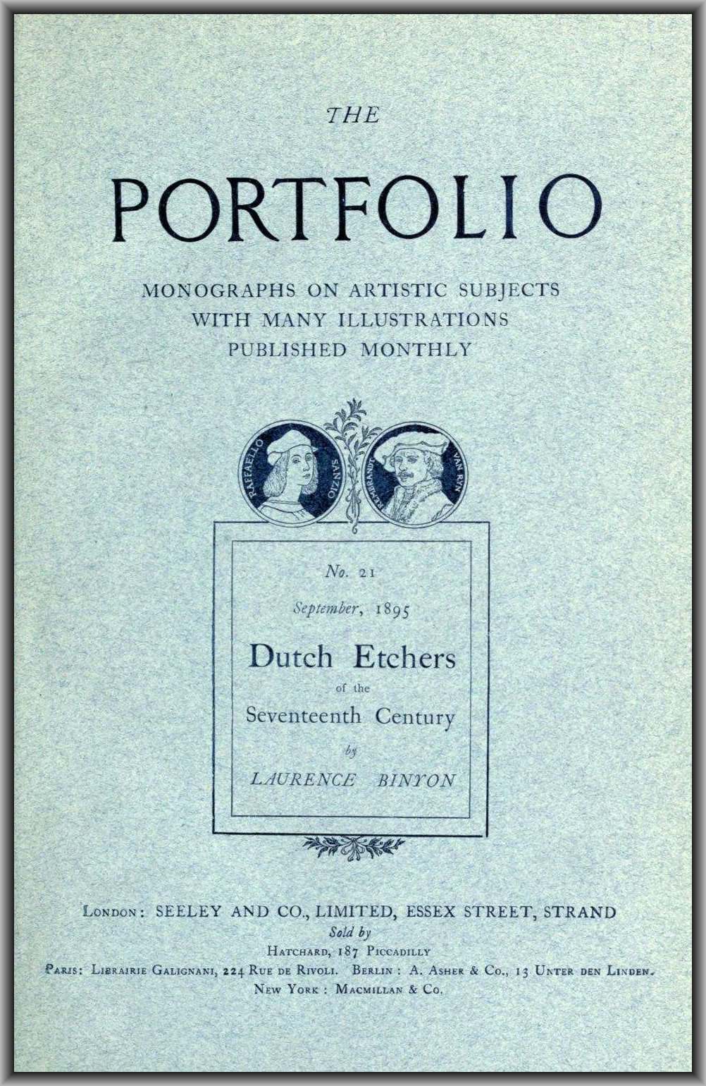 Dutch Etchers of the Seventeenth Century Dutch Etchers of the Seventeenth Century