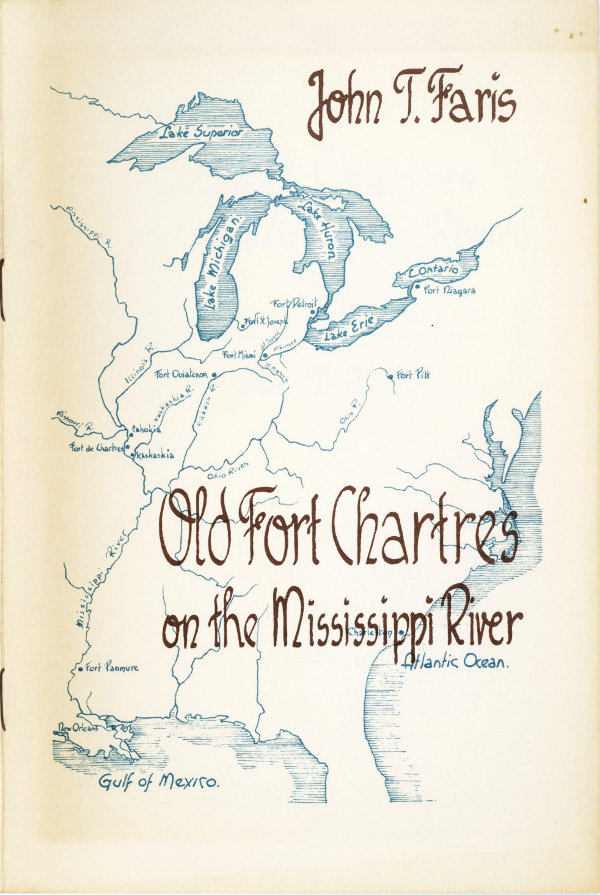Old Fort Chartres on the Mississippi River Old Fort Chartres on the Mississippi River
