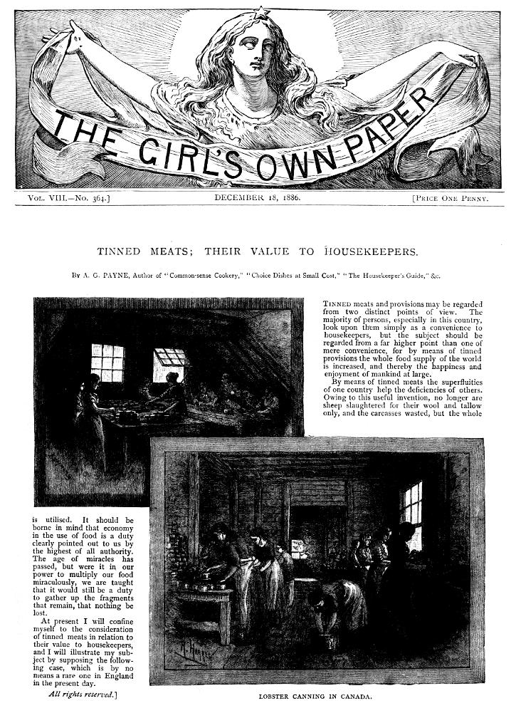 The Girl's Own Paper, Vol. VIII, No. 364, December 18, 1886 The Girl's Own Paper, Vol. VIII, No. 364, December 18, 1886