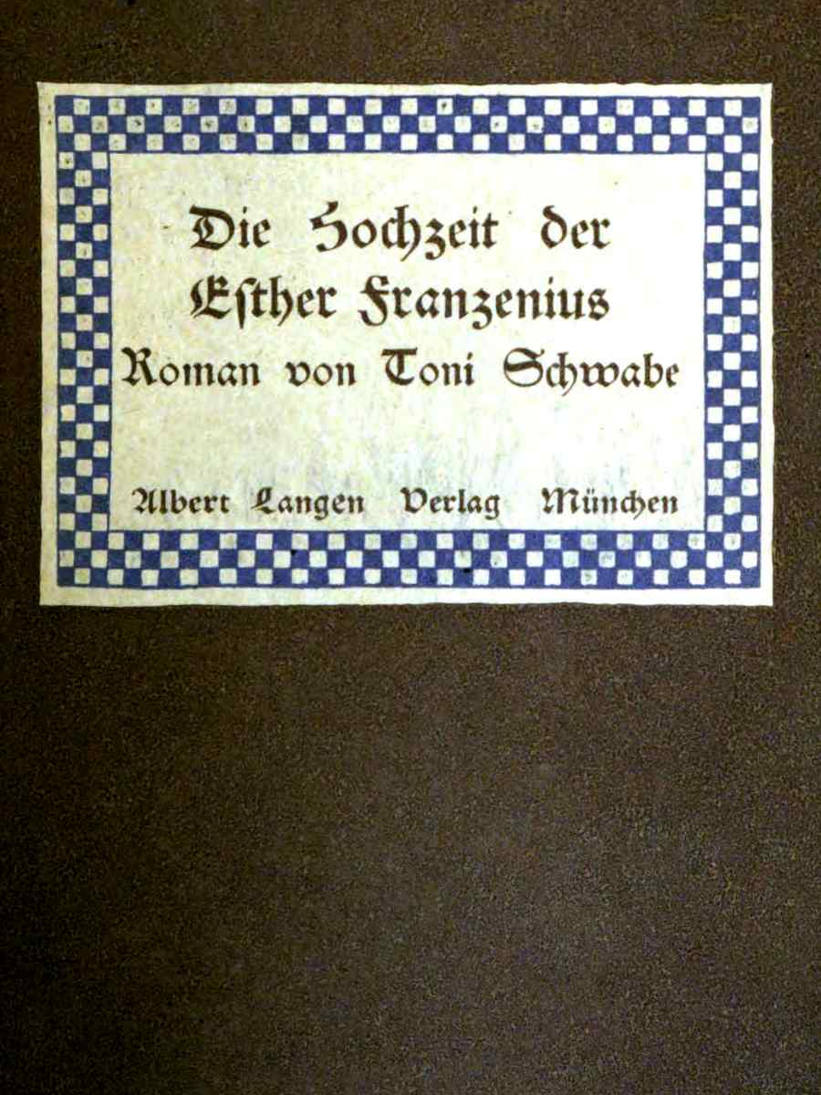 Die Hochzeit der Esther Franzenius: Roman Die Hochzeit der Esther Franzenius: Roman
