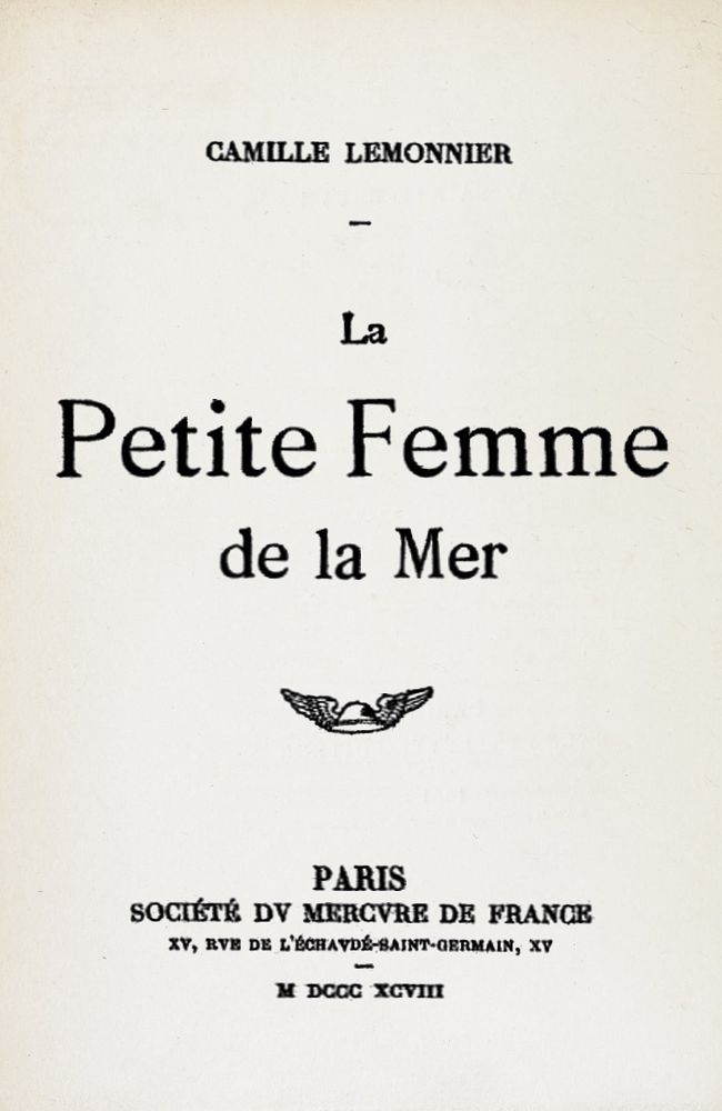 La petite femme de la mer La petite femme de la mer