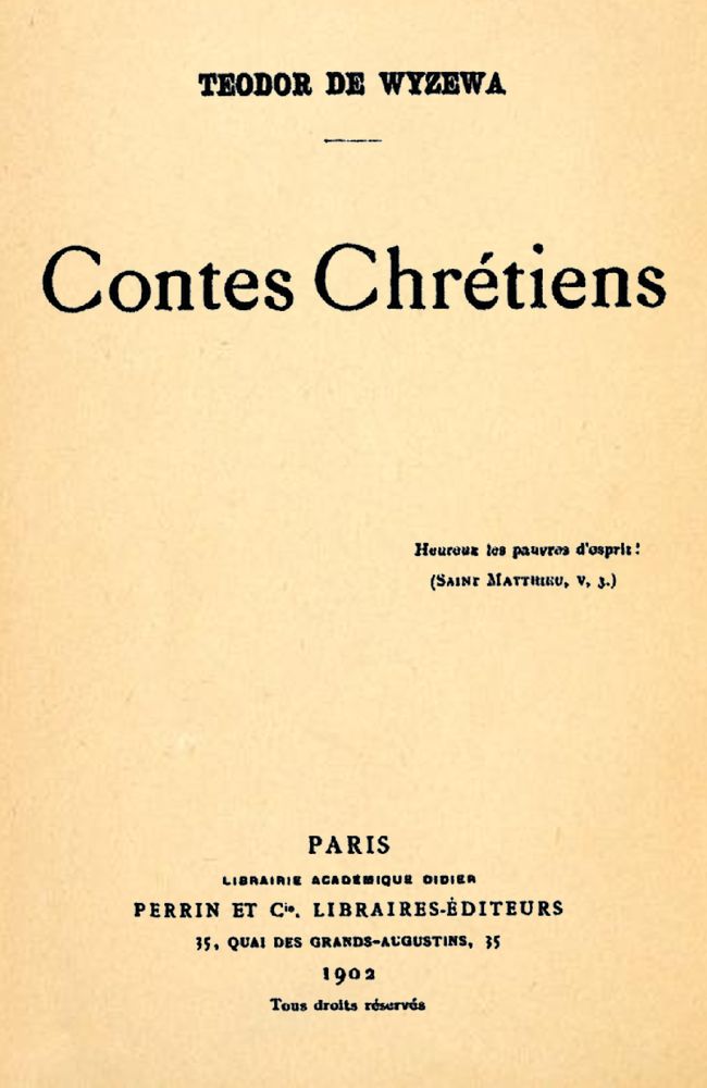 Contes Chrétiens
